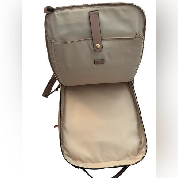 Calpak Kaya 15 inch Mauve Laptop Backpack - Picture 7 of 12